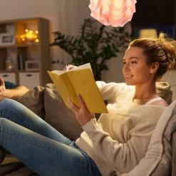 Hängelampe In Hellgrau -Relaxdays relaxdays hangelampe in hellgrau 2