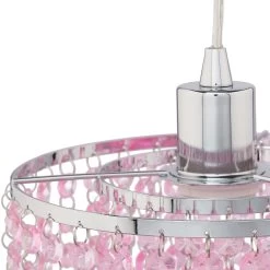 Hängelampe In Rosa - Ø 22 Cm 13 Hängelampe In Rosa - Ø 22 Cm -Relaxdays relaxdays hangelampe in rosa o 22 cm 6