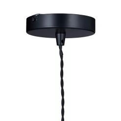 Hängelampe In Schwarz/ Natur - (H)129 X Ø 32 Cm 13 Hängelampe In Schwarz/ Natur - (H)129 X Ø 32 Cm -Relaxdays relaxdays hangelampe in schwarz natur h 129 x o 32 cm 5