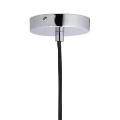 Hängelampe In Silber - Ø 29 Cm -Relaxdays relaxdays hangelampe in silber o 29 cm 5