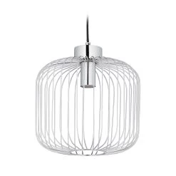 Hängelampe In Silber - Ø 29 Cm -Relaxdays relaxdays hangelampe in silber o 29 cm 7