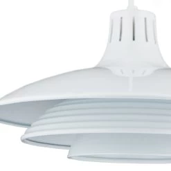 Hängelampe In Weiß -Relaxdays relaxdays hangelampe in weiss 6