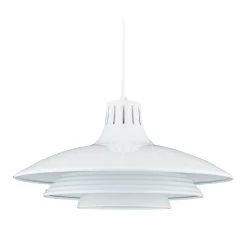 Hängelampe In Weiß -Relaxdays relaxdays hangelampe in weiss 7