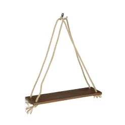 Hängeregal In Braun - (B)43 X (H)49 X (T)13 Cm