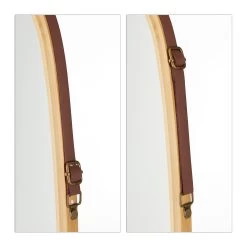 Hängespiegel In Natur -Relaxdays relaxdays hangespiegel in natur 5