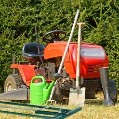 Hebevorrichtung Rasentraktor In Grün -Relaxdays relaxdays hebevorrichtung rasentraktor in grun 4