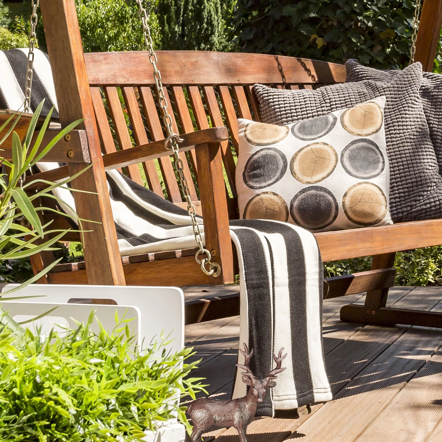 Hirsch Figur In Braun - Größe L 5 Hirsch Figur In Braun - Größe L – Bild 5