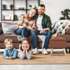 Hocker In Weiß - (B)40 X (H)40 X (T)40 Cm -Relaxdays relaxdays hocker in weiss b 40 x h 40 x t 40 cm 4