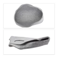 Kaminholzkorb In Grau - (B)40 X (H)39,5 X (T)23 Cm -Relaxdays relaxdays kaminholzkorb in grau b 40 x h 39 5 x t 23 cm 5