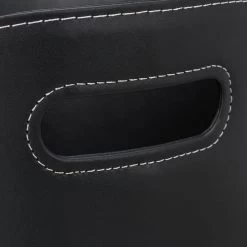 Kaminholzkorb L In Schwarz -Relaxdays relaxdays kaminholzkorb l in schwarz 5