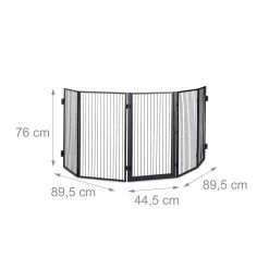 Kaminschutzgitter In Schwarz -Relaxdays relaxdays kaminschutzgitter in schwarz 3