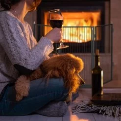 Kaminschutzgitter In Schwarz -Relaxdays relaxdays kaminschutzgitter in schwarz 4