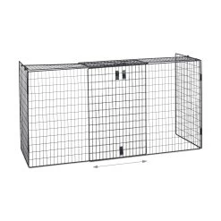 Kaminschutzgitter In Schwarz - (B)160 Cm -Relaxdays relaxdays kaminschutzgitter in schwarz b 160 cm 4