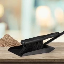 Kehrgarnitur In Schwarz -Relaxdays relaxdays kehrgarnitur in schwarz 4