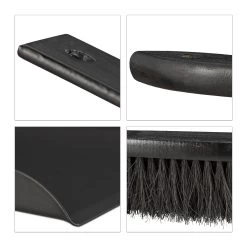 Kehrgarnitur In Schwarz -Relaxdays relaxdays kehrgarnitur in schwarz 5