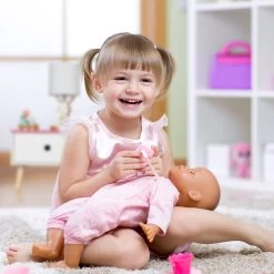 Kinder-Nachttisch In Weiß/ Rosa - (B)38 X (H)31 X (T)30 Cm -Relaxdays relaxdays kinder nachttisch in weiss rosa b 38 x h 31 x t 30 cm 2