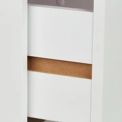 Kinder-Nachttisch In Weiß/ Rosa - (B)38 X (H)31 X (T)30 Cm -Relaxdays relaxdays kinder nachttisch in weiss rosa b 38 x h 31 x t 30 cm 6