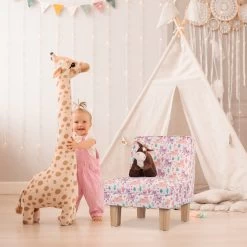 Kindersessel "Lama" In Mehrfarbig - (B)45 X (H)60 X (T)52 Cm -Relaxdays relaxdays kindersessel lama in mehrfarbig b 45 x h 60 x t 52 cm 2