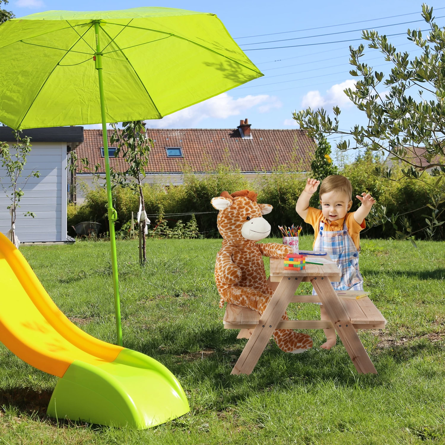 Kindersitzgruppe In Natur - (B)90 X (H)50 X (T)78 Cm 2 Kindersitzgruppe In Natur - (B)90 X (H)50 X (T)78 Cm – Bild 2