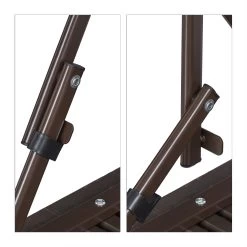 Klappbarer Gartentisch In Braun - (B)77,5 X (H)75 X (T)48,5 Cm -Relaxdays relaxdays klappbarer gartentisch in braun b 77 5 x h 75 x t 48 5 cm 5