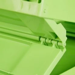 Klappbox In Grün - (B)58,5 X (H)31,5 X (T)40 Cm -Relaxdays relaxdays klappbox in grun b 58 5 x h 31 5 x t 40 cm 6