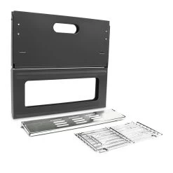 Klappgrill In Schwarz - (B)30 X (H)30,5 X (T)45,5 Cm -Relaxdays relaxdays klappgrill in schwarz b 30 x h 30 5 x t 45 5 cm 2