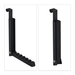 Klapphaken In Schwarz -Relaxdays relaxdays klapphaken in schwarz 5