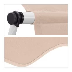 Klemmmarkise In Beige 400 X 120 Cm -Relaxdays relaxdays klemmmarkise in beige 400 x 120 cm 5