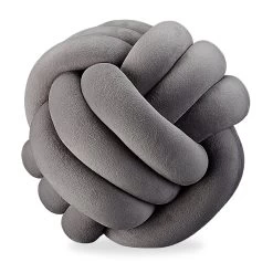 Knotenkissen In Dunkelgrau - Ø 25 Cm 15 Knotenkissen In Dunkelgrau - Ø 25 Cm -Relaxdays relaxdays knotenkissen in dunkelgrau o 25 cm 7