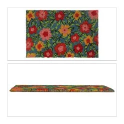 Kokosfußmatte In Bunt - 60 X 40 Cm