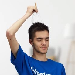 Kopfmassagegerät In Gold -Relaxdays relaxdays kopfmassagegerat in gold 2