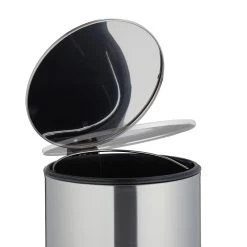 Kosmetikeimer In Silber - 5 L -Relaxdays relaxdays kosmetikeimer in silber 5 l 5