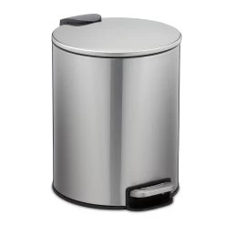 Kosmetikeimer In Silber - 5 L -Relaxdays relaxdays kosmetikeimer in silber 5 l 7