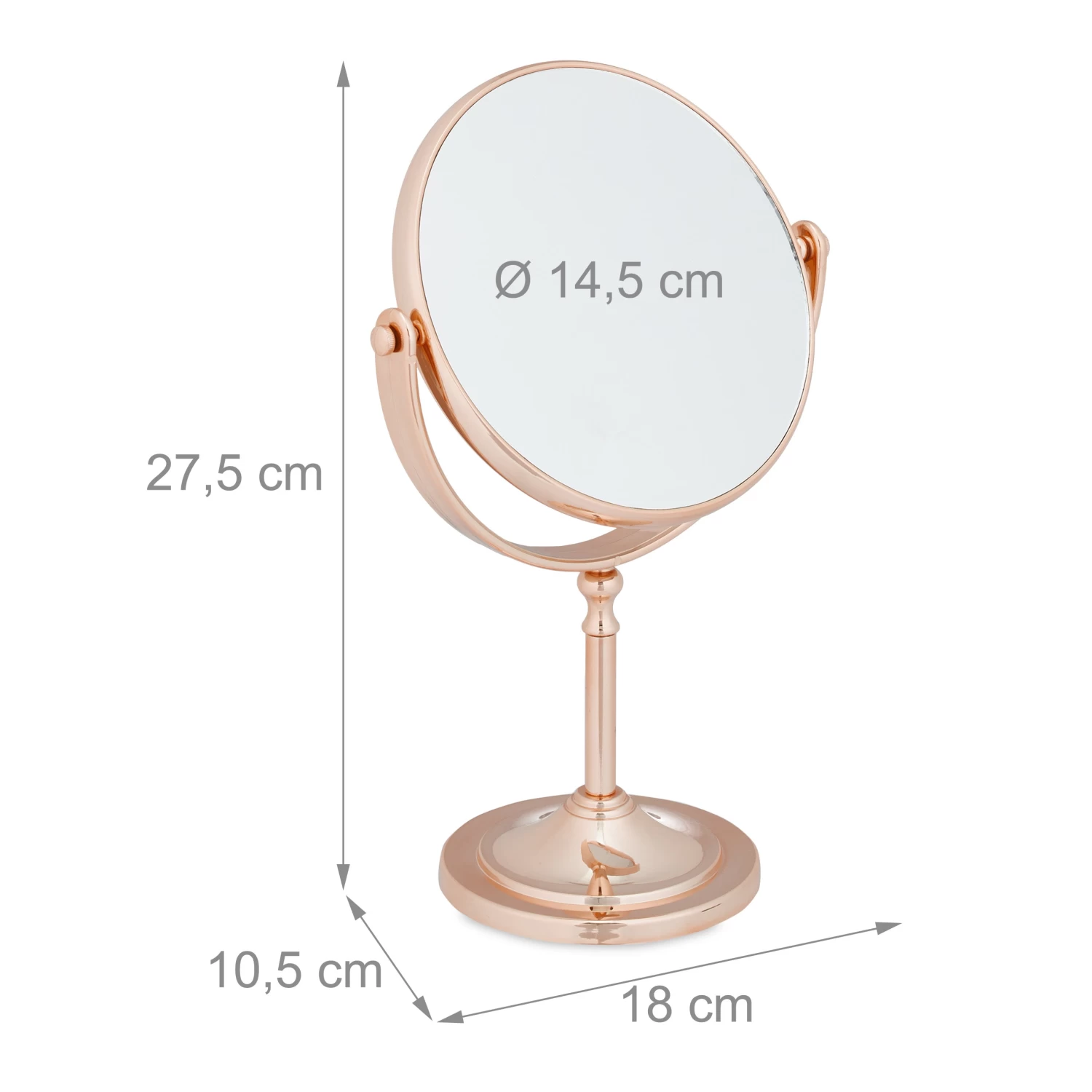 Kosmetikspiegel In Kupfer 4 Kosmetikspiegel In Kupfer – Bild 4