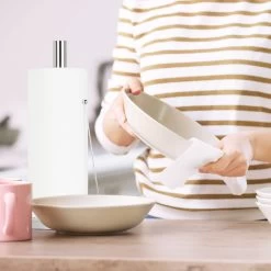 Küchenrollenhalter In Silber - (H)33 X Ø15 Cm -Relaxdays relaxdays kuchenrollenhalter in silber h 33 x o15 cm 2