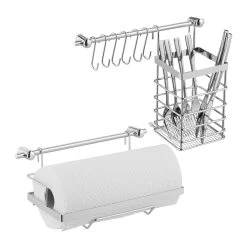 Küchenutensilienhalter Set In Silber