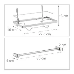 Küchenutensilienhalter Set In Silber 10 Küchenutensilienhalter Set In Silber -Relaxdays relaxdays kuchenutensilienhalter set in silber 3