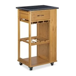 Küchenwagen In Natur - (B)47,5 X (H)81,5 X (T)37,5 Cm