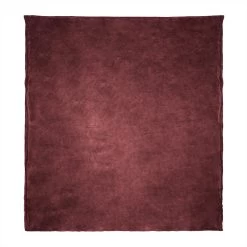 Kuscheldecke In Bordeaux - (B)200 X (T)220 Cm