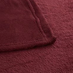 Kuscheldecke In Bordeaux - (B)200 X (T)220 Cm -Relaxdays relaxdays kuscheldecke in bordeaux b 200 x t 220 cm 3