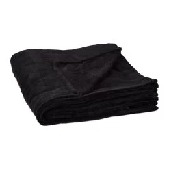Kuscheldecke In Schwarz - (B)200 X (T)220 Cm -Relaxdays relaxdays kuscheldecke in schwarz b 200 x t 220 cm 4