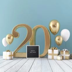 Letterboard In Schwarz - 30 X 30 Cm -Relaxdays relaxdays letterboard in schwarz 30 x 30 cm 4