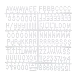 Letterboard In Schwarz - 30 X 30 Cm -Relaxdays relaxdays letterboard in schwarz 30 x 30 cm 5