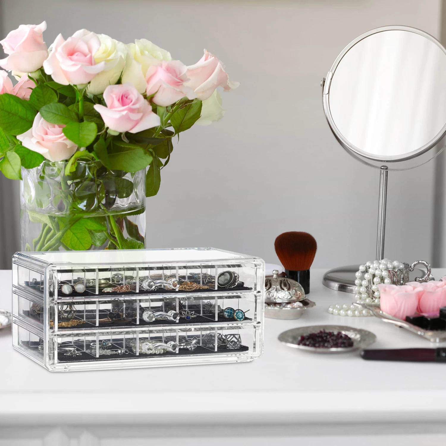 Makeup Organizer In Transparent 2 Makeup Organizer In Transparent – Bild 2