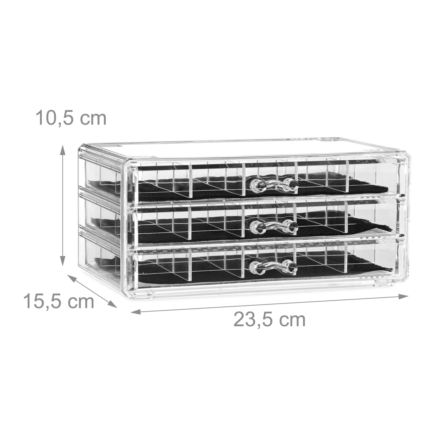 Makeup Organizer In Transparent 4 Makeup Organizer In Transparent – Bild 4