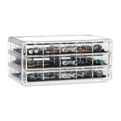 Makeup Organizer In Transparent 15 Makeup Organizer In Transparent -Relaxdays relaxdays makeup organizer in transparent 7