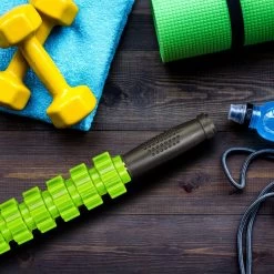 Massageroller In Schwarz/Grün -Relaxdays relaxdays massageroller in schwarz grun 4