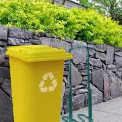 Müllpresse Für Die Mülltonne In Grün -Relaxdays relaxdays mullpresse fur die mulltonne in grun 1