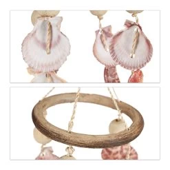 Muschel Windspiel In Natur - (H)75 Cm 13 Muschel Windspiel In Natur - (H)75 Cm -Relaxdays relaxdays muschel windspiel in natur h 75 cm 6