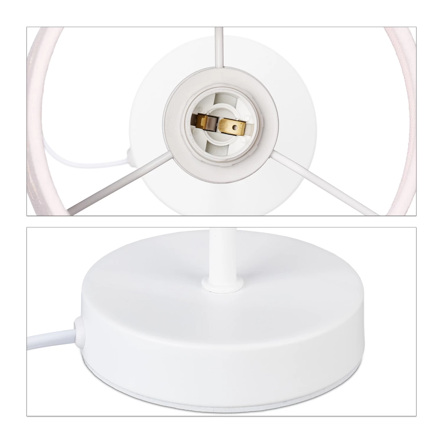 Nachttischlampe Kinder In Rosa/Weiß 7 Nachttischlampe Kinder In Rosa/Weiß – Bild 7